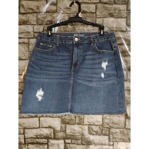 Wonder Nation Girls Plus Size XL (14-16) Denim Skirt
